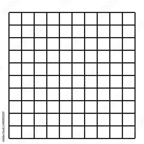 Black Grid Illustration