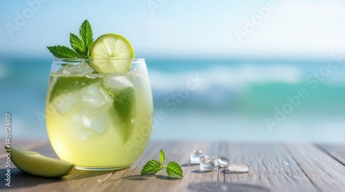 Art Summer Tropical Beach