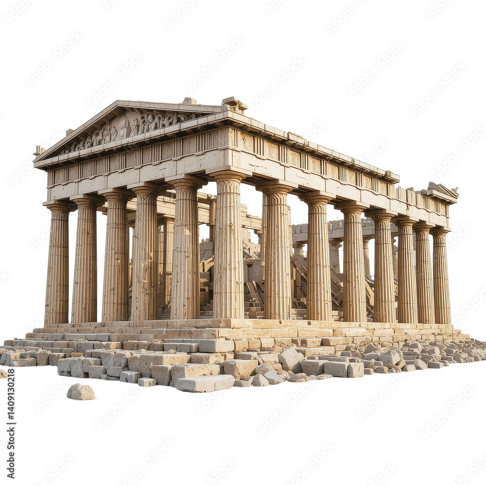 Parthenon Ruins in Athens Parthenon Ruins in Athens