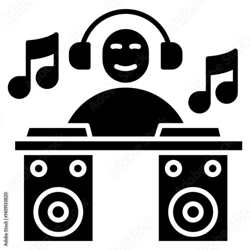 Dj Booth Icon