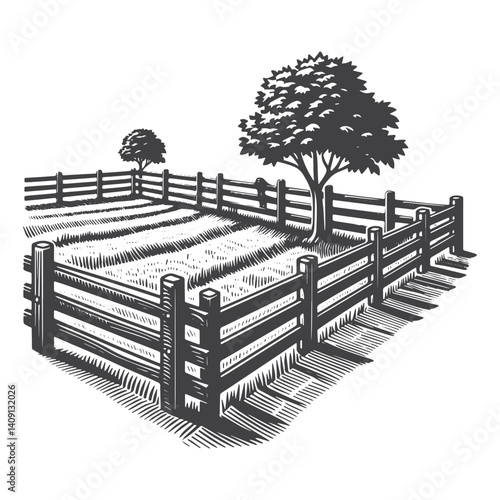 Simple Stable Barn Vector Icon Design – Vintage Retro Logo & Illustration