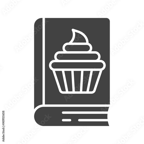 Dessert Recipes icon vector image. Suitable for mobile apps, web apps and print media.
