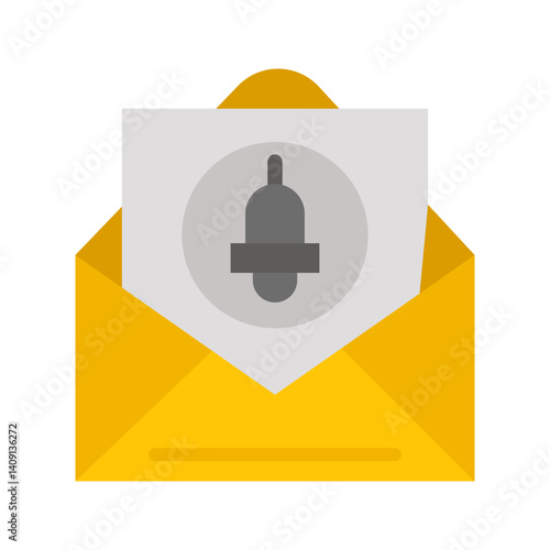 Email icon vector image. Suitable for mobile apps, web apps and print media.