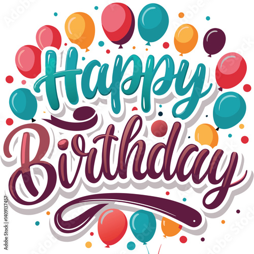 Wallpaper Mural Happy Birthday Celebration Torontodigital.ca