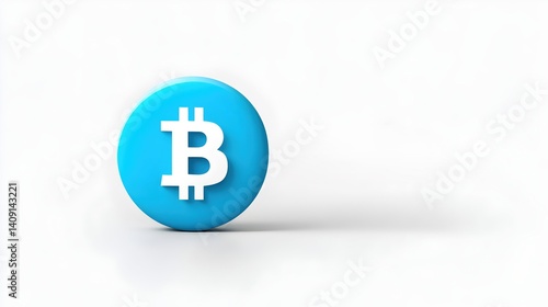 Simple and elegant finance poster integrating blockchain's decentralized network with solar energy and wind power.