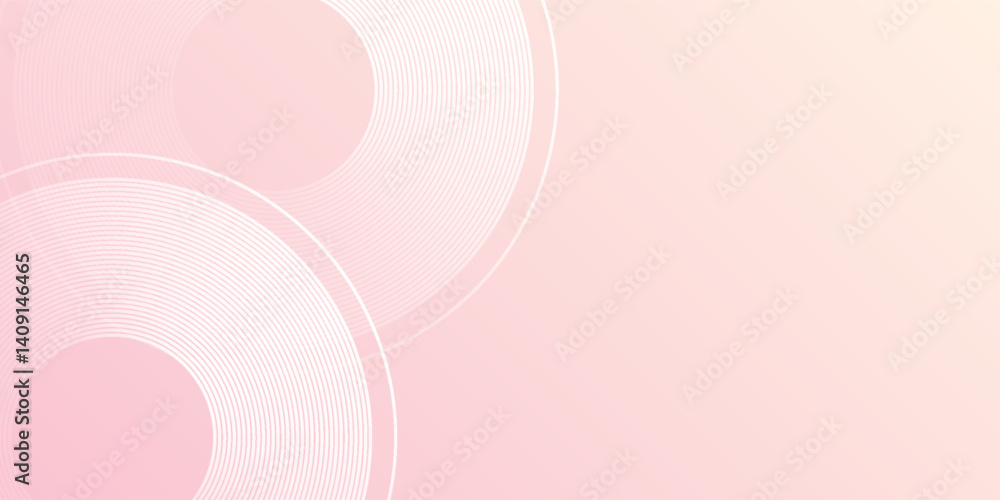 Modern banner background pastel colorful pink and yellow gradations. Circle effect abstract Modern banner background pastel colorful pink and yellow gradations. Circle effect abstract