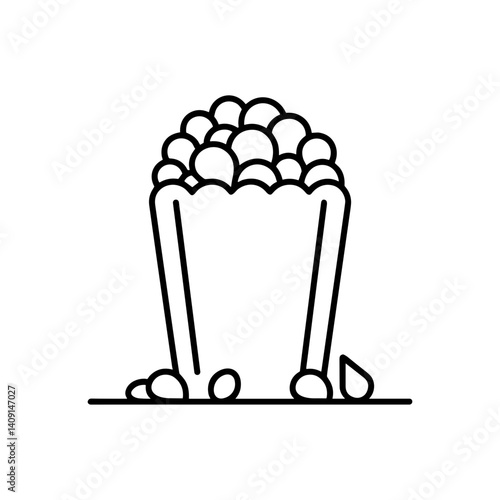 Spooky Popcorn Box for Halloween Celebration  