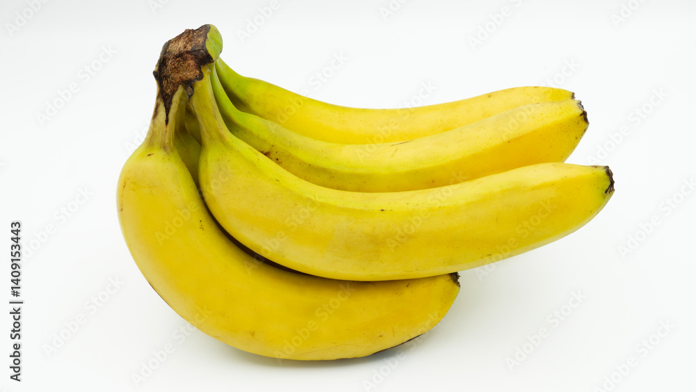 banana isolated on a white background banana isolated on a white background