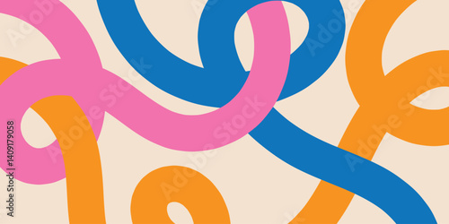 abstract colorful ssummer vibe background