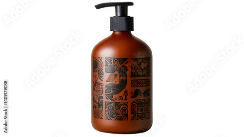 Wallpaper Mural Dark Glass Bottle with Elegant Embellished Label Torontodigital.ca