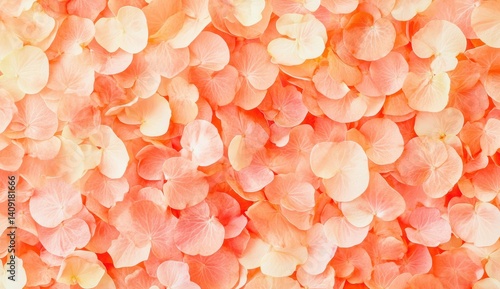 Soft Coral Flower Petals