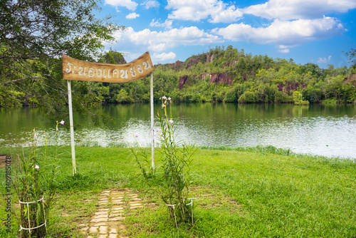 Ranong Canyon natural tourist place in Ranong