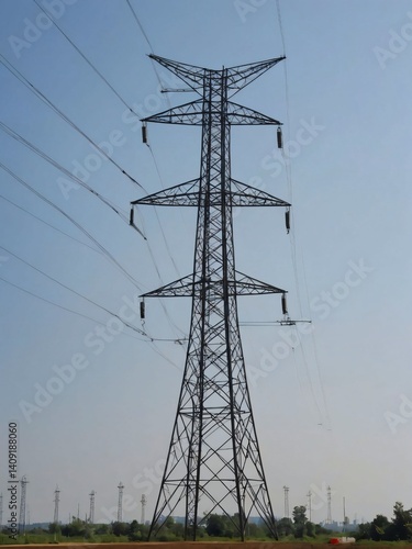 Electrical Power Transmission Tower