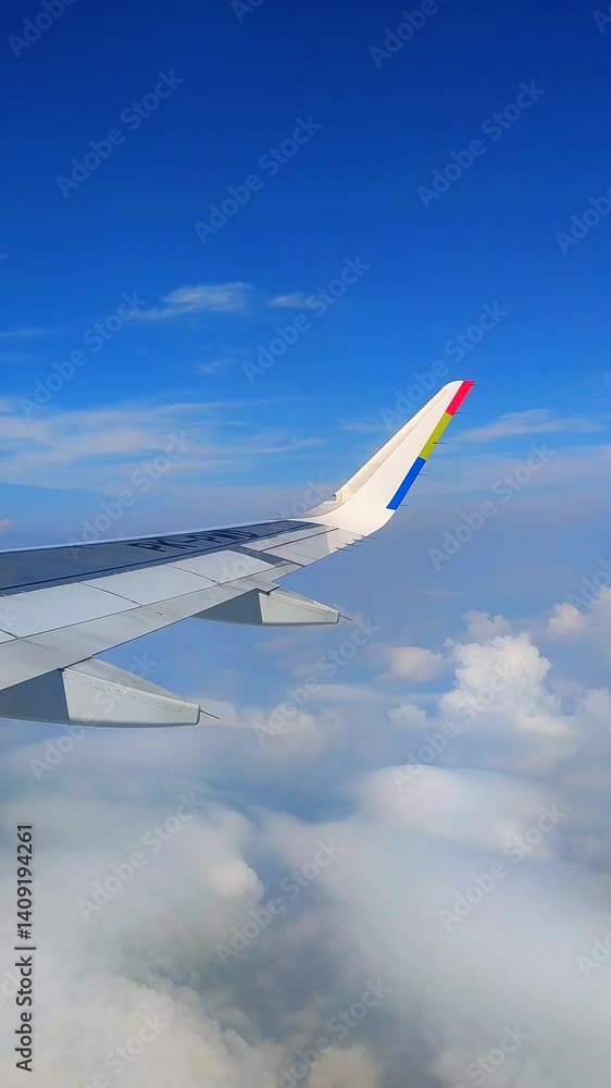 view from airplane window view from airplane window