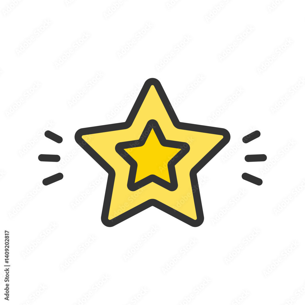 Christmas Star icon vector image. Suitable for mobile apps, web apps and print media. Christmas Star icon vector image. Suitable for mobile apps, web apps and print media.