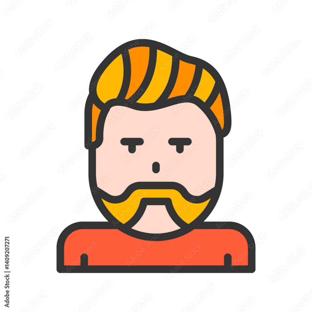 Obraz premium Hipster Style I icon vector image. Suitable for mobile apps, web apps and print media.