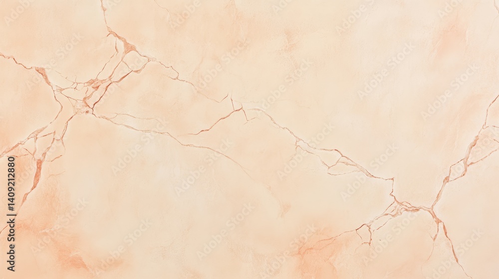 Fototapeta premium Elegant Peach Marble Texture Background for Modern Interior Design and Renovation