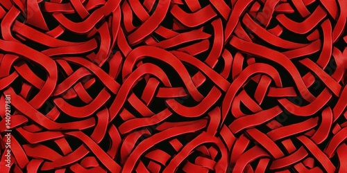 Obraz na płótnie abstract All Ireland red pattern background w salonie