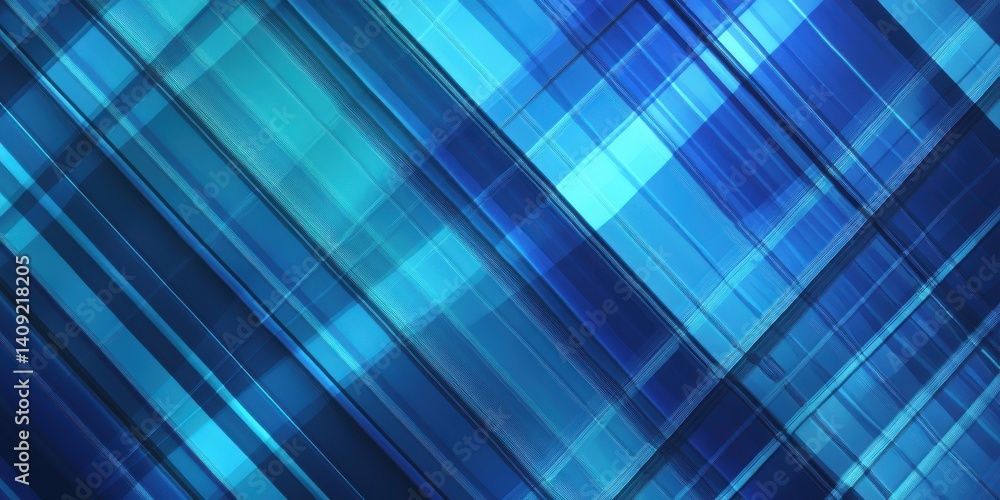 abstract Blue Scottish pattern background