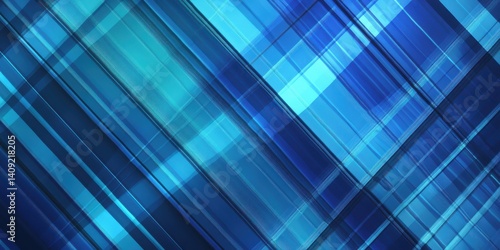 Obraz na płótnie abstract Blue Scottish pattern background w salonie