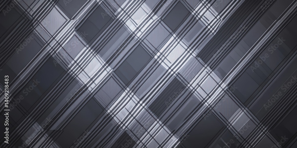 abstract Gray Scottish pattern background
