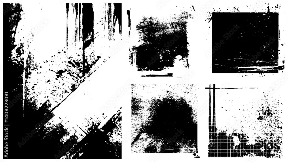 Concrete overlay Grunge white and black damage old dirty cracked aged wall with distress wall. Set Of Vector, Abstract light subtle grunge background. Vector texture, painted wall. Distress Concrete overlay Grunge white and black damage old dirty cracked aged wall with distress wall. Set Of Vector, Abstract light subtle grunge background. Vector texture, painted wall. Distress