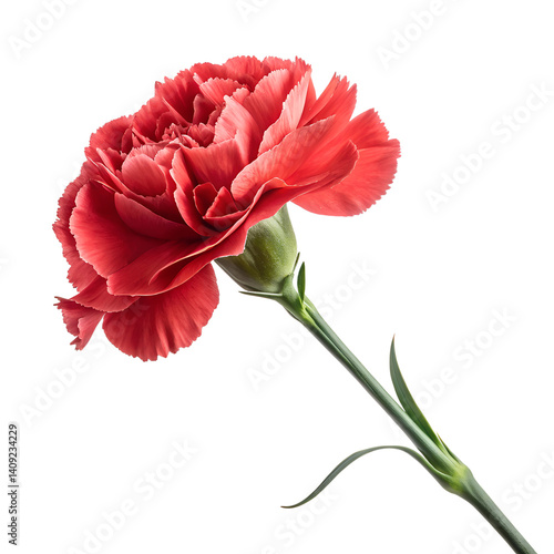 Nature’s Embrace The Grace of red Carnations