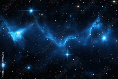 A starry night background f...