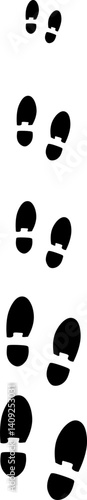 Footprint Shoes Silhouette