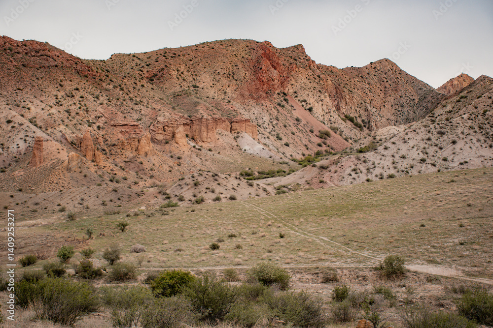 mountain landscape in the desert