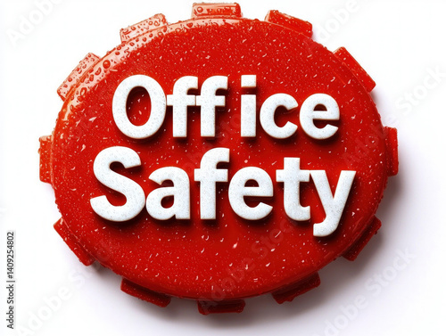 Office Safety 3d text
