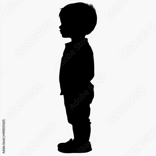 toddler silhouette , black ...