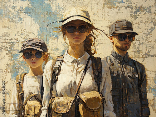 A nostalgic depiction of a ...