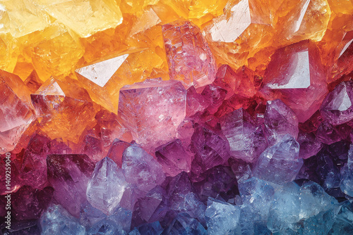 A stunning abstract crystal...