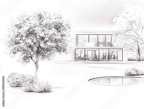 Architecture sketch: An ele...