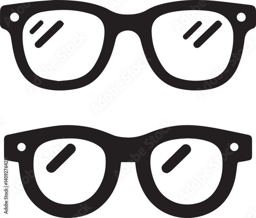 glasses black silhouette,glasses vector,glasses clipart
