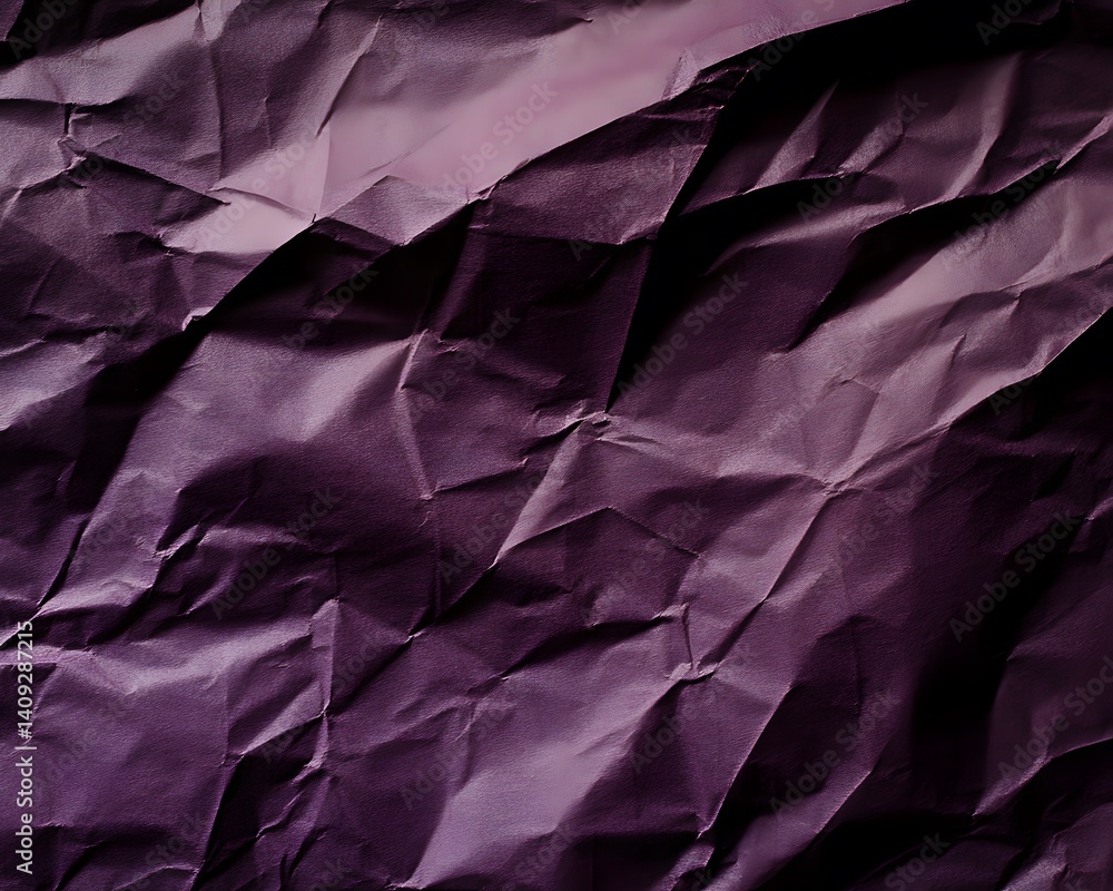 Dark Purple Crumpled Paper Texture Background Dark Purple Crumpled Paper Texture Background