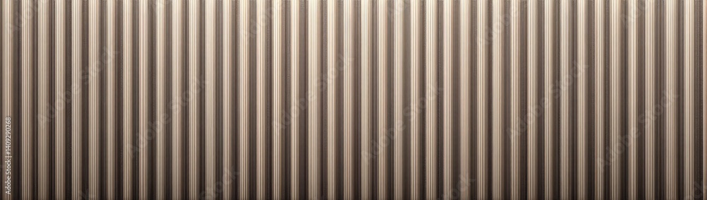 Obraz premium Vertical Striped Pattern In Brown And Beige Tones