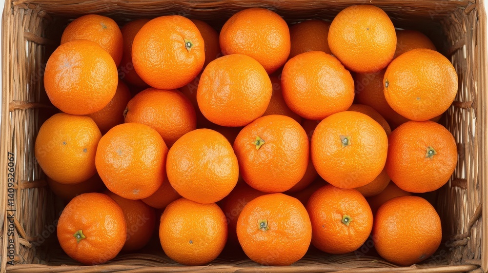 Oranges in a Crate: A vibrant collection of freshly picked oranges, arranged neatly in a rustic wooden crate, radiating a sense of health and natural goodness. Oranges in a Crate: A vibrant collection of freshly picked oranges, arranged neatly in a rustic wooden crate, radiating a sense of health and natural goodness.