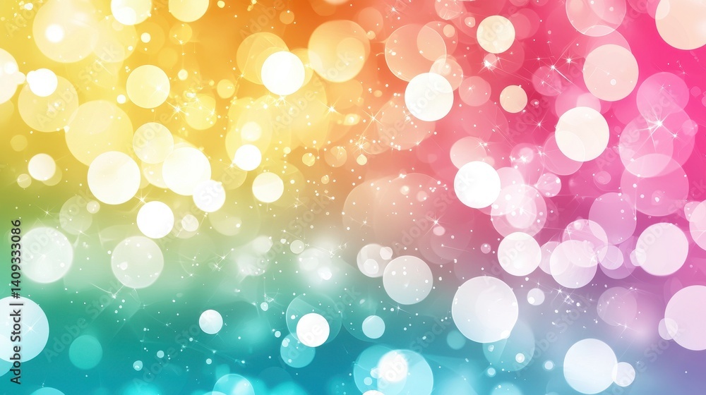 Soft Pastel Sunrise Background with Golden Light and Bokeh Effects Soft Pastel Sunrise Background with Golden Light and Bokeh Effects