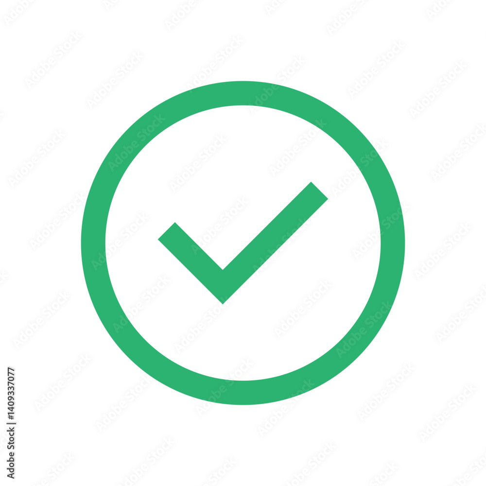 Check Mark Sticker Check Mark Sticker