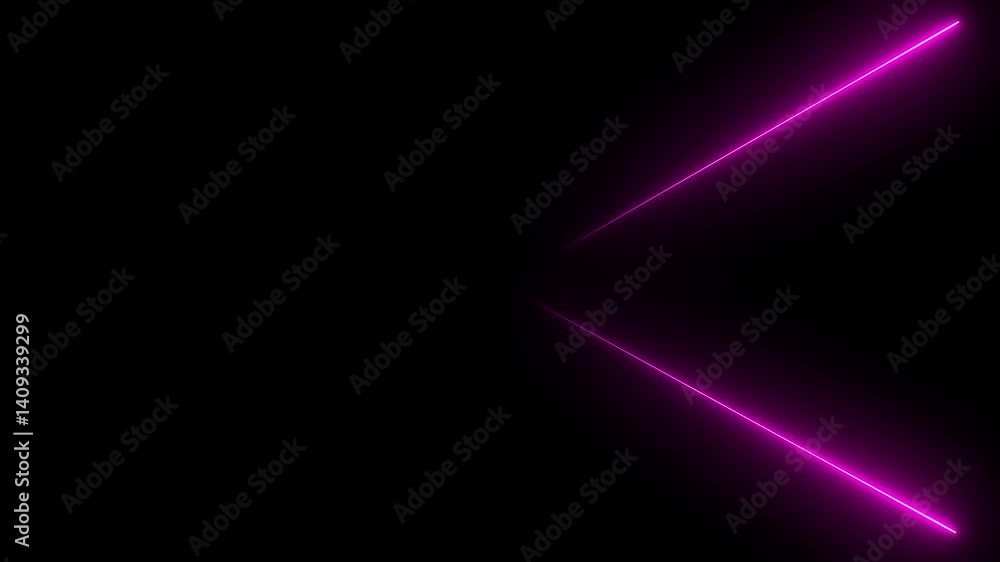 Abstract red laser light animation on a black background. Neon red laser rays loop Abstract red laser light animation on a black background. Neon red laser rays loop