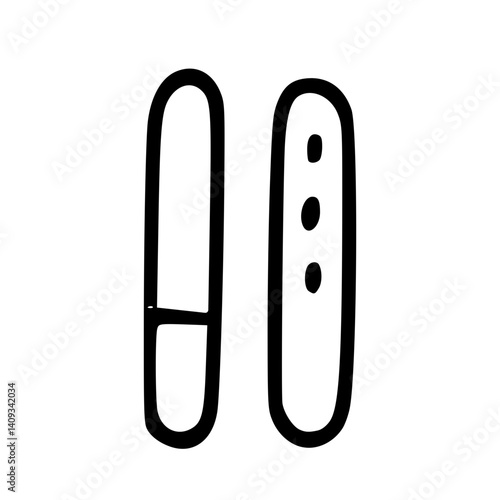 Simple Nail File Doodle
