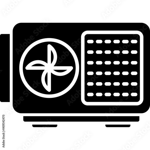 Air Source Heat Pump Icon