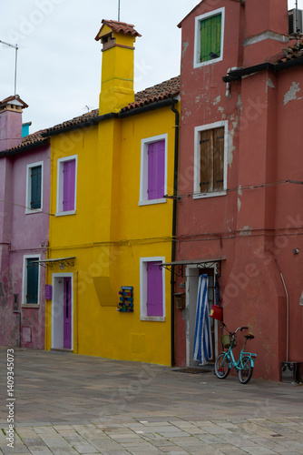 colorful houses in burano