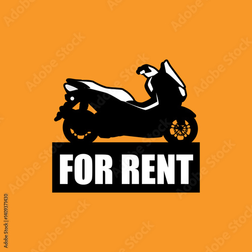 vector motorcycle motorbike for rent rental