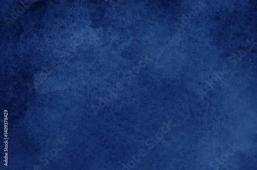Abstract blue watercolor background texture