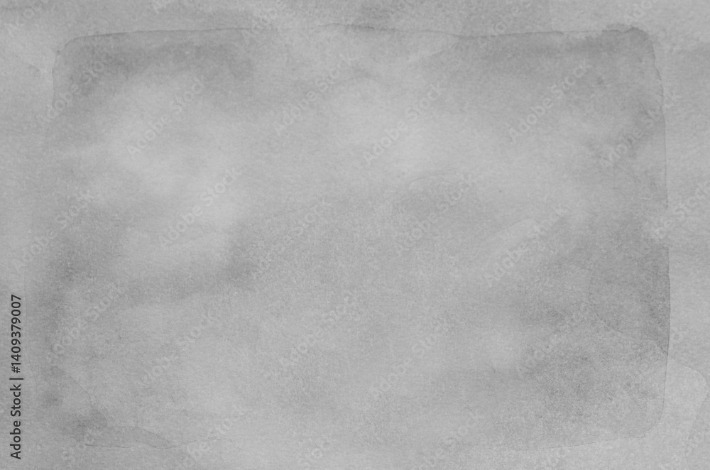 Naklejka premium Watercolor grey grunge background design
