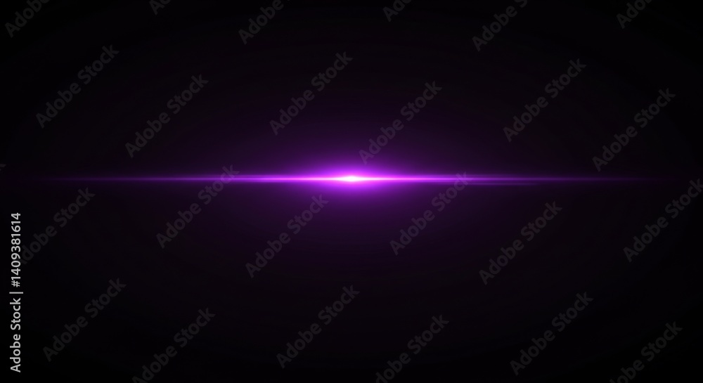 Obraz premium Abstract Purple Lens Flare