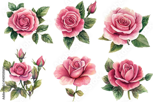 seamless pattern with roses